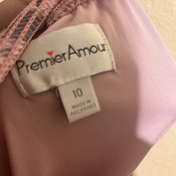 Purple flower off shoulder Dress - Picture 5 of 5